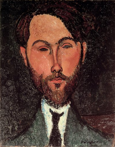 Leopold Zborowski von Amedeo Modigliani